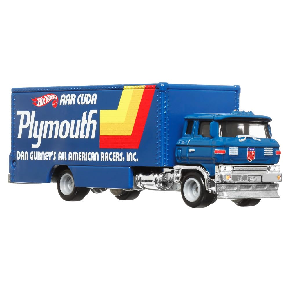 70 AAR Cuda & Sakura Sprinter - Series Car Culture Team Transport - Hot Wheels Premium 1/64