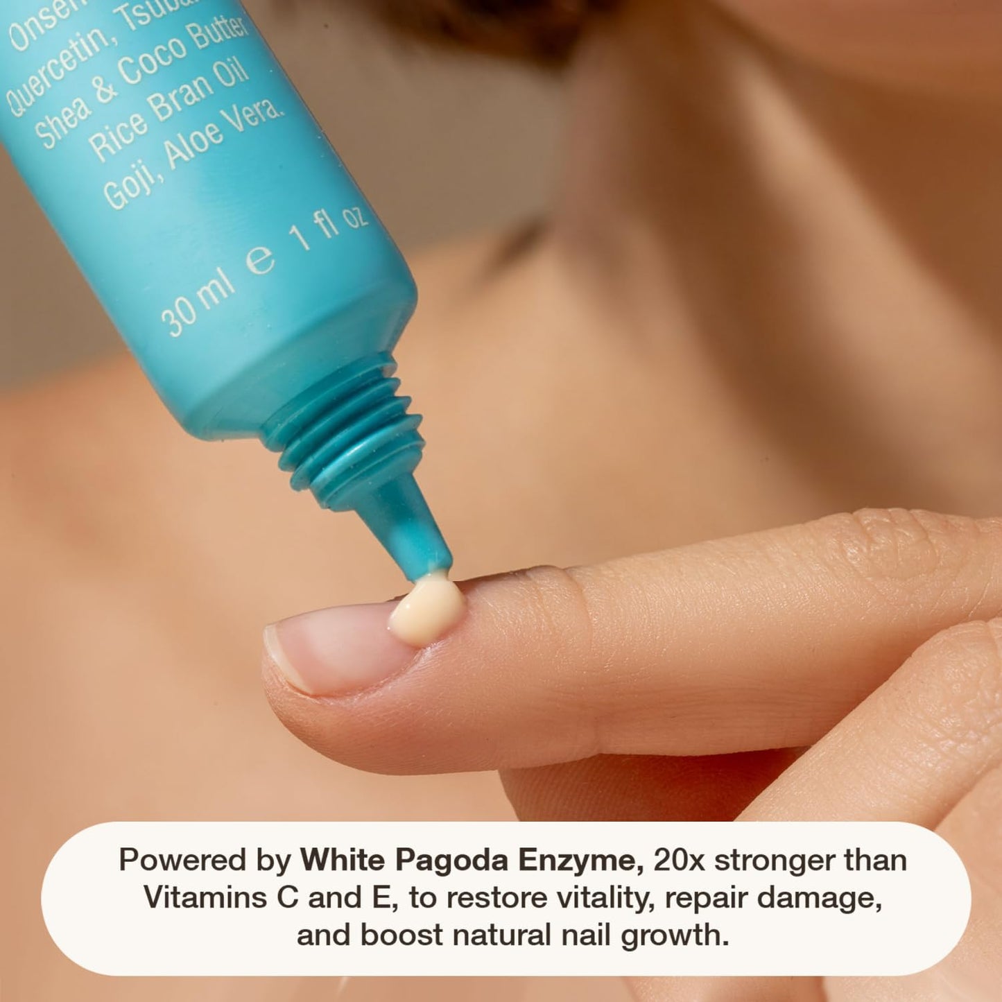 Onsen Nail & Cuticle Cream Treatment w/Japanese Tsubaki, Jojoba & Lavender Oil, Shea Butter - Strengthens Nails, Softens Cuticles - Daily Repair Care Beauty and Personal Care Onsen Secret