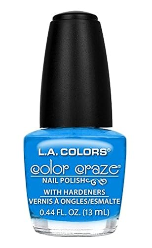 L.A. COLORS Color Craze Nail Polish, Aquatic CNP508
