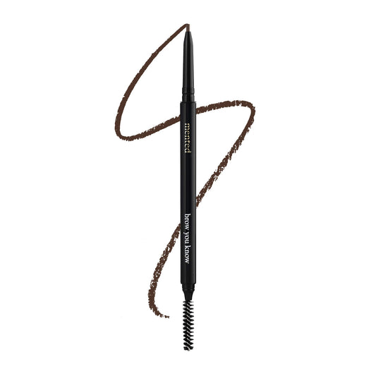 Waterproof Eyebrow Pen with Brush, Brow Pencil & Lash Spoolies for Eyelash Extensions, Eye Brow Pencils for Women, Eyelash Brush & Spoolie Combo
