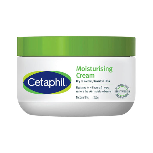 Cetaphil Face & Body Moisturizer, Hydrating Moisturizing Cream for Dry to Very Dry, Sensitive Skin, NEW 8.8 oz, Fragrance Free, Non-Comedogenic