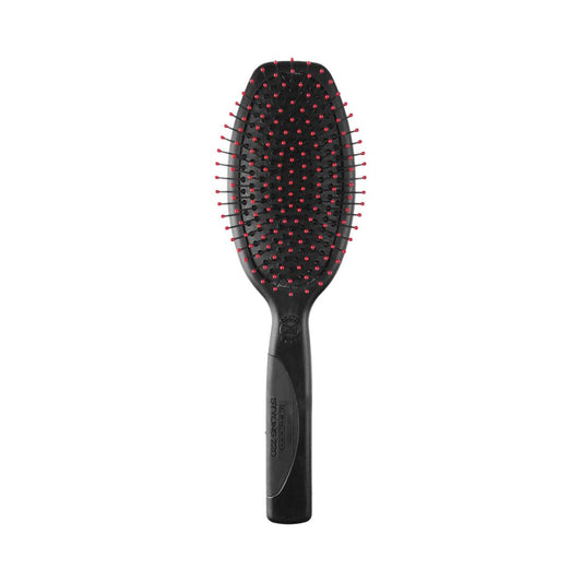 Cricket Static Free Cushion Styling 220 Hair Brush - Smoothing, Detangling, and Frizz-Free Styling - Anti-Static Metal Bristles for Thick, Curly,