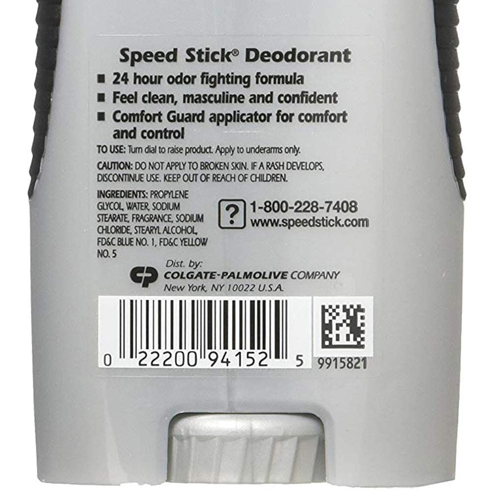 Menn Speed Stick Regular Size 3 Ounce (Pack of 4)