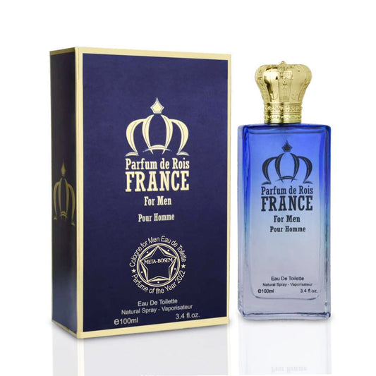META-BOSEM Parfum de Rois France, Men's Cologne Eau de Toilette Natural Spray - Citrus Freshness - Masculine Scent - Great Holiday Gift - for All Day Beauty & Personal Care META-BOSEM