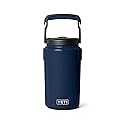 YETI Half Gallon Insulated Straw Cap Water Jug - Leakproof, Lightweight Sports Bottle with Fence Hook Handle - Keeps Drinks Ice-Cold - Ideal for Gym…