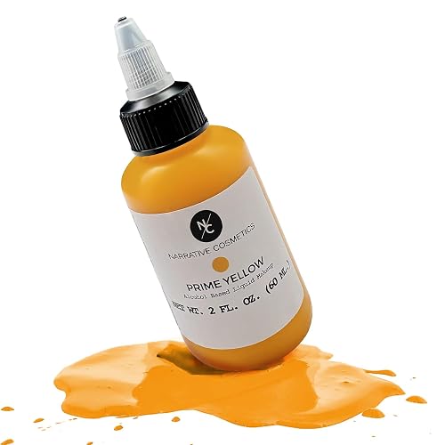 Narrative Cosmetics FX Alcohol Airbrush Paint - 2 fl oz | Waterproof, Quick-Dry, Skin-Safe Body & SFX Makeup | Brush or Sponge | Stage, Film