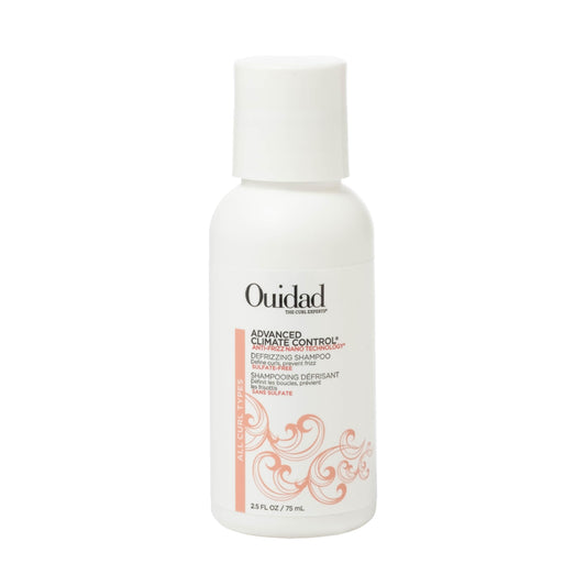 Ouidad Advanced Climate Control Defrizzing Shampoo - 2.5 fl oz, Curl Defining Hair Shampoo, Anti-Frizz Nano Technology, Sulfate-free and Safe