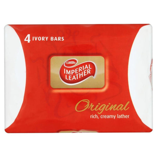 Imperial Leather Original Soap (4x100g) - Pack of 2
