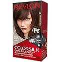 Revlon ColorSilk Hair Color, [32] Dark Mahogany Brown 1 ea (Pack of 12)