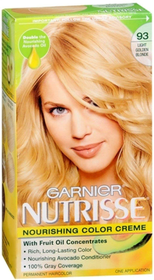 Garnier Nutrisse Haircolor, 93 Light Golden Blonde 1 ea Beauty & Personal Care Garnier