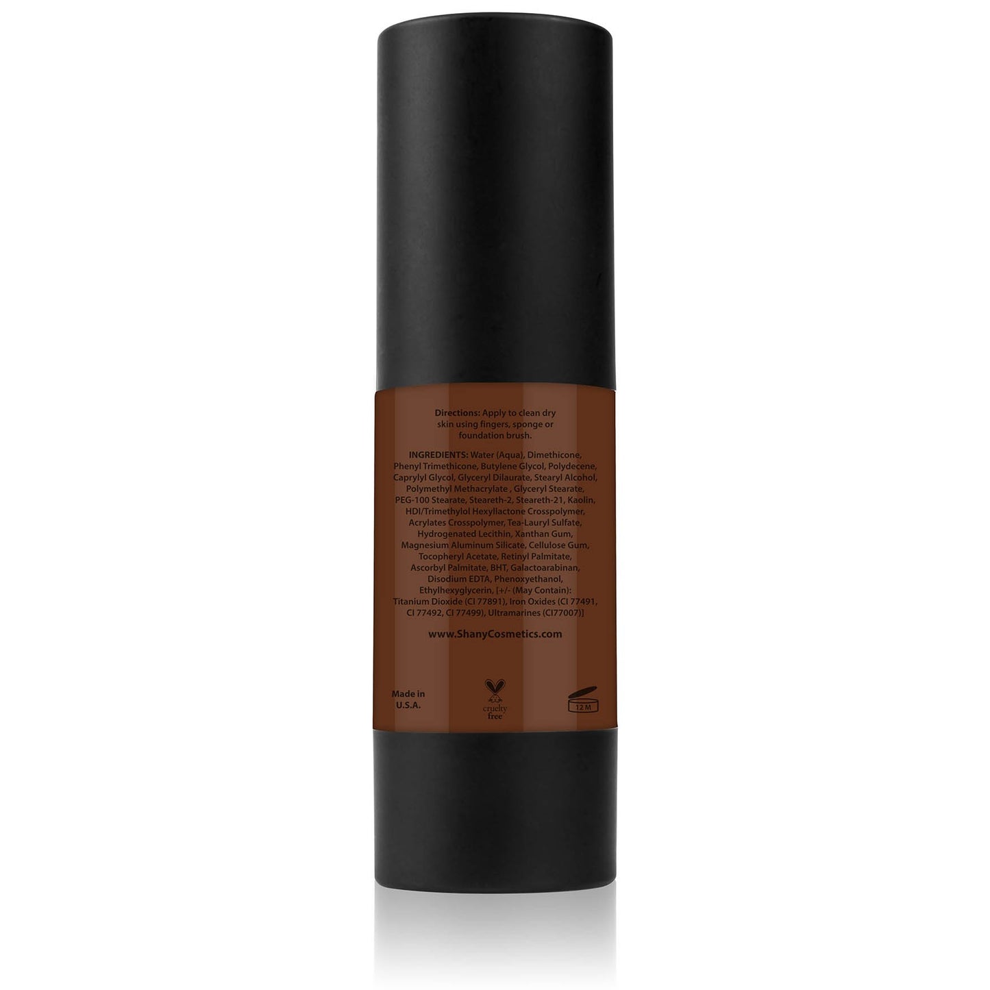SHANY Perfect Canvas Liquid Foundation - Paraben Free/Talc Free/Oil Free - 30ml - DC3