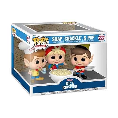 Funko Pop Moment: Kellogg's - Rice Krispies, Snap, Crackle, & Pop - Collectable Vinyl Figure - Gift Idea - Official Merchandise - Toys for Kids…