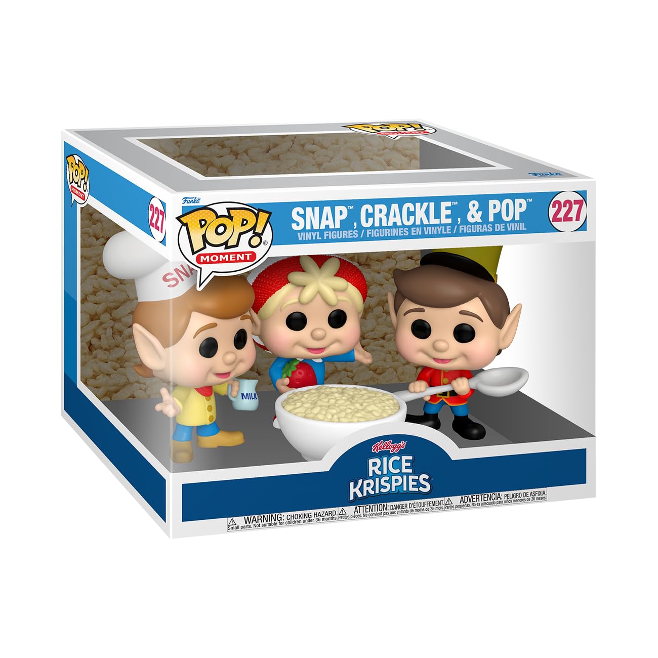 Funko Pop Moment: Kellogg's - Rice Krispies, Snap, Crackle, & Pop - Collectable Vinyl Figure - Gift Idea - Official Merchandise - Toys for Kids…