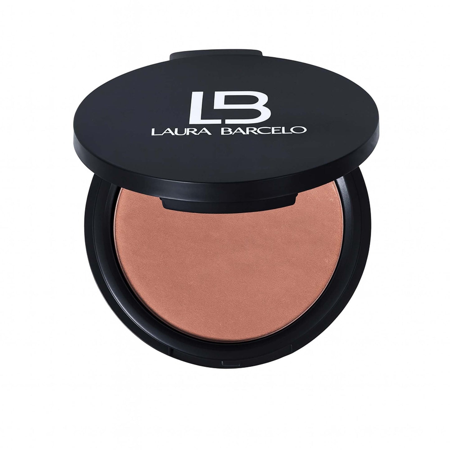 LB Powder Bronzer - Natural Matte Bronzer Powder for Face - Warm Tone Pressed for Contour & Highlight - Radiant Sun-Kissed Finish - Long-Lasting Vegan