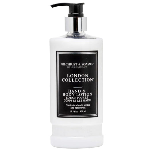 Gilchrist & Soames London Hand & Body Lotion - Natural Moisturizer with Red Tea, Soy, Grape Seed Oil, & Ginkgo - Paraben & Sulfate Free Cream Beauty & Personal Care Gilchrist & Soames
