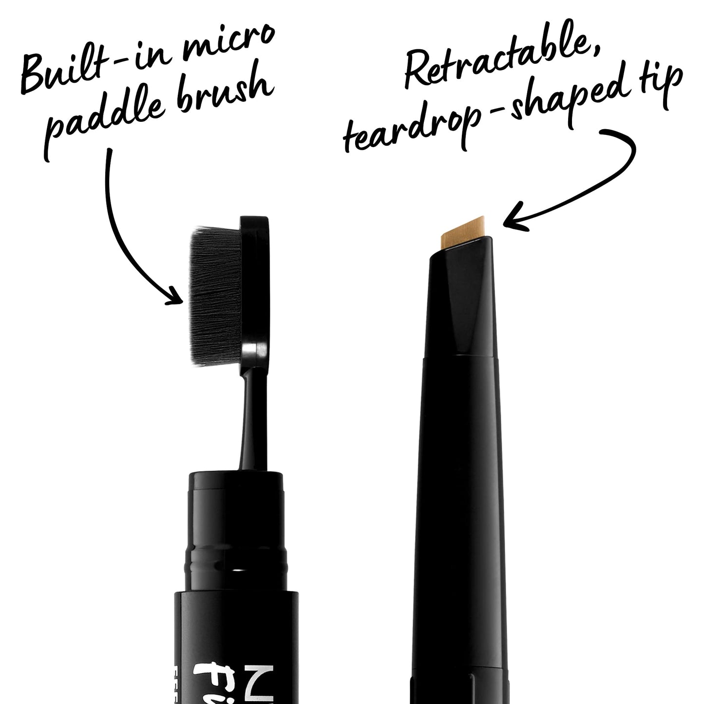 NYX PROFESSIONAL MAKEUP Fill & Fluff Eyebrow Pomade Pencil, Blonde Beauty and Personal Care NYX PROFESSIONAL MAKEUP