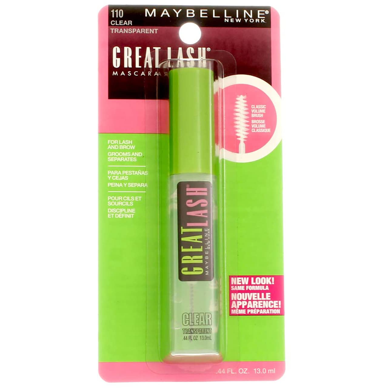 Maybelline New York Great Lash Mascara, 110 Clear