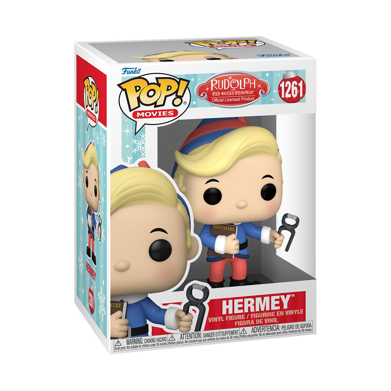 Funko POP! Movies: Rudolph - Hermey The Elf - Rudolph The Red-Nosed Reindeer - Collectable Vinyl Figure - Gift Idea - Official Merchandise - for Kids…
