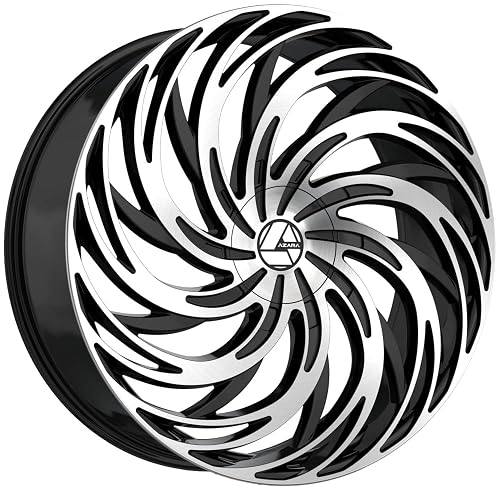 Azara AZA-531 22x8.5 5x112 5x114.3 +38 Cb 74.1 Gloss Black & Machined