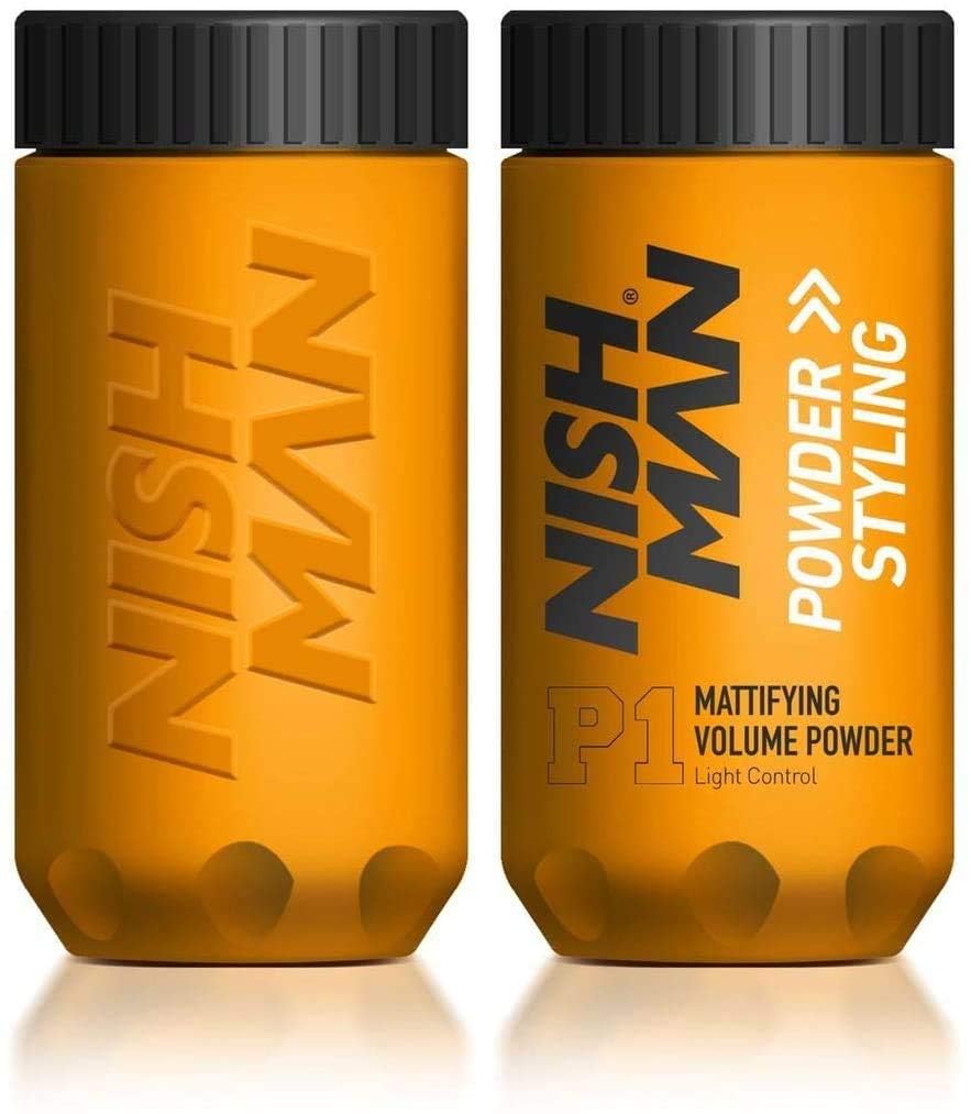 nishman Hair Styling Powder Series (20 gr., Pack of 2 P1 Hair Styling)