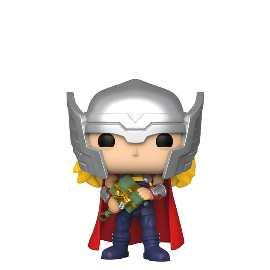 POP! Funko Exclusive Marvel Collector Corps #535 Thor (Holiday) wth Free Acrylic Case