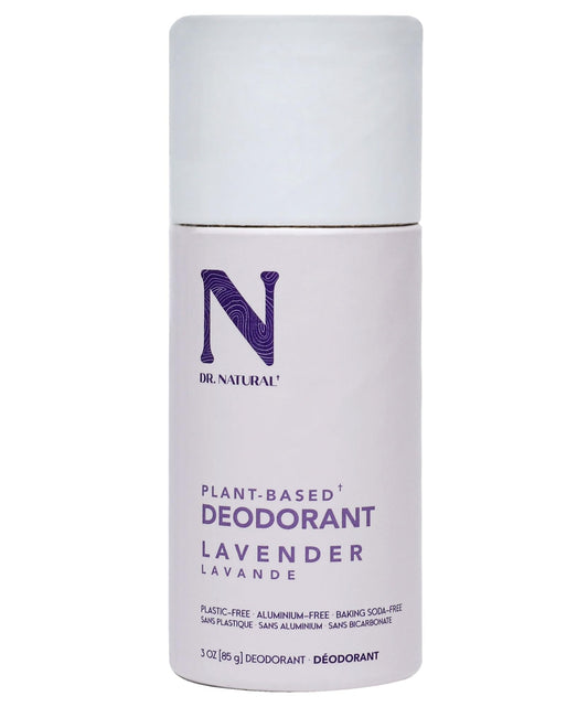 Dr. Natural Deodorant Stick - Baking Soda and Aluminum Free - Natural for Sensitive Skin - Lasting Freshness - Lavender - 3 oz Beauty and Personal Care Dr. Natural