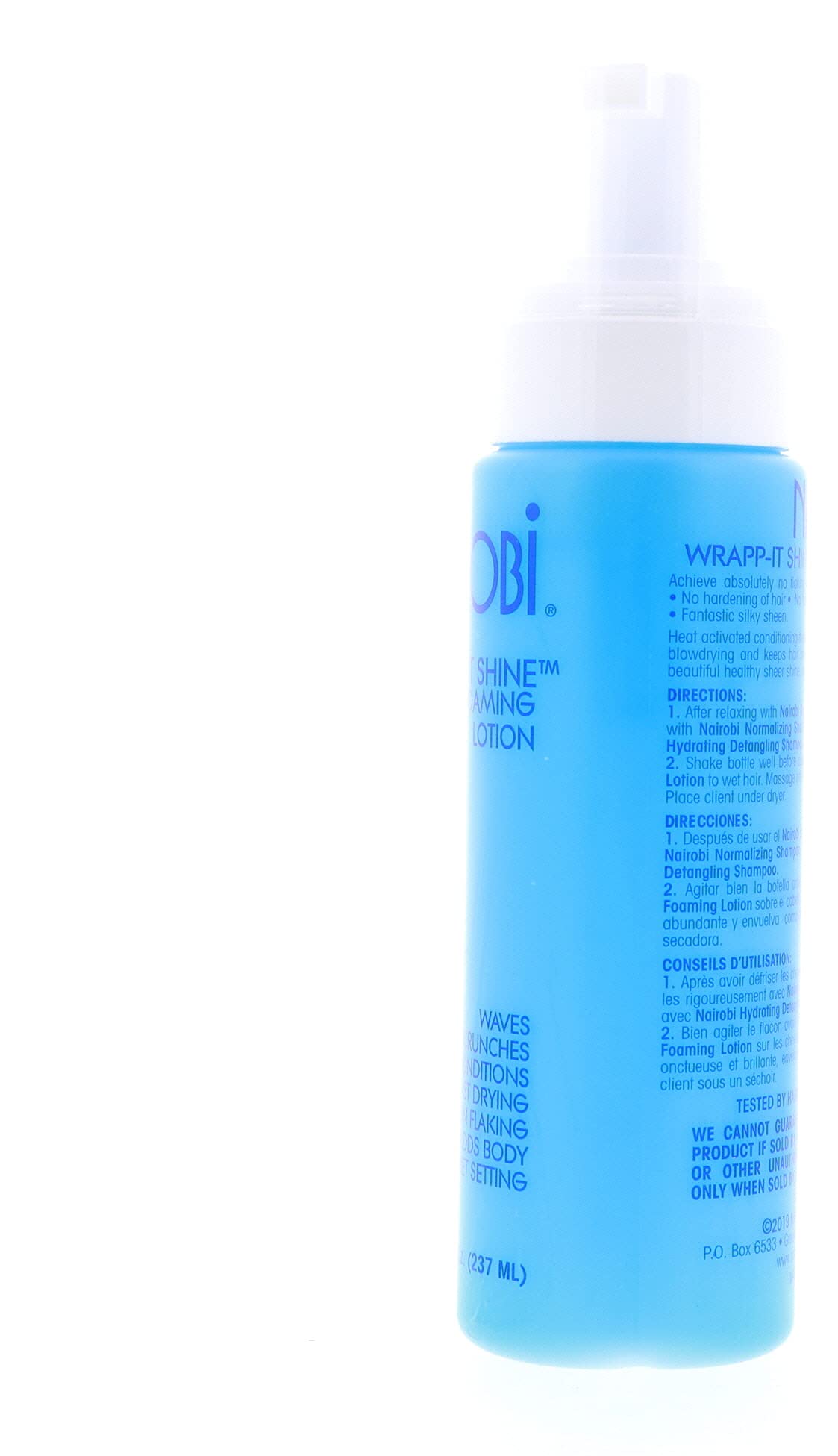 Nairobi Wrapp-It Shine Foaming Lotion 8oz by Nairobi