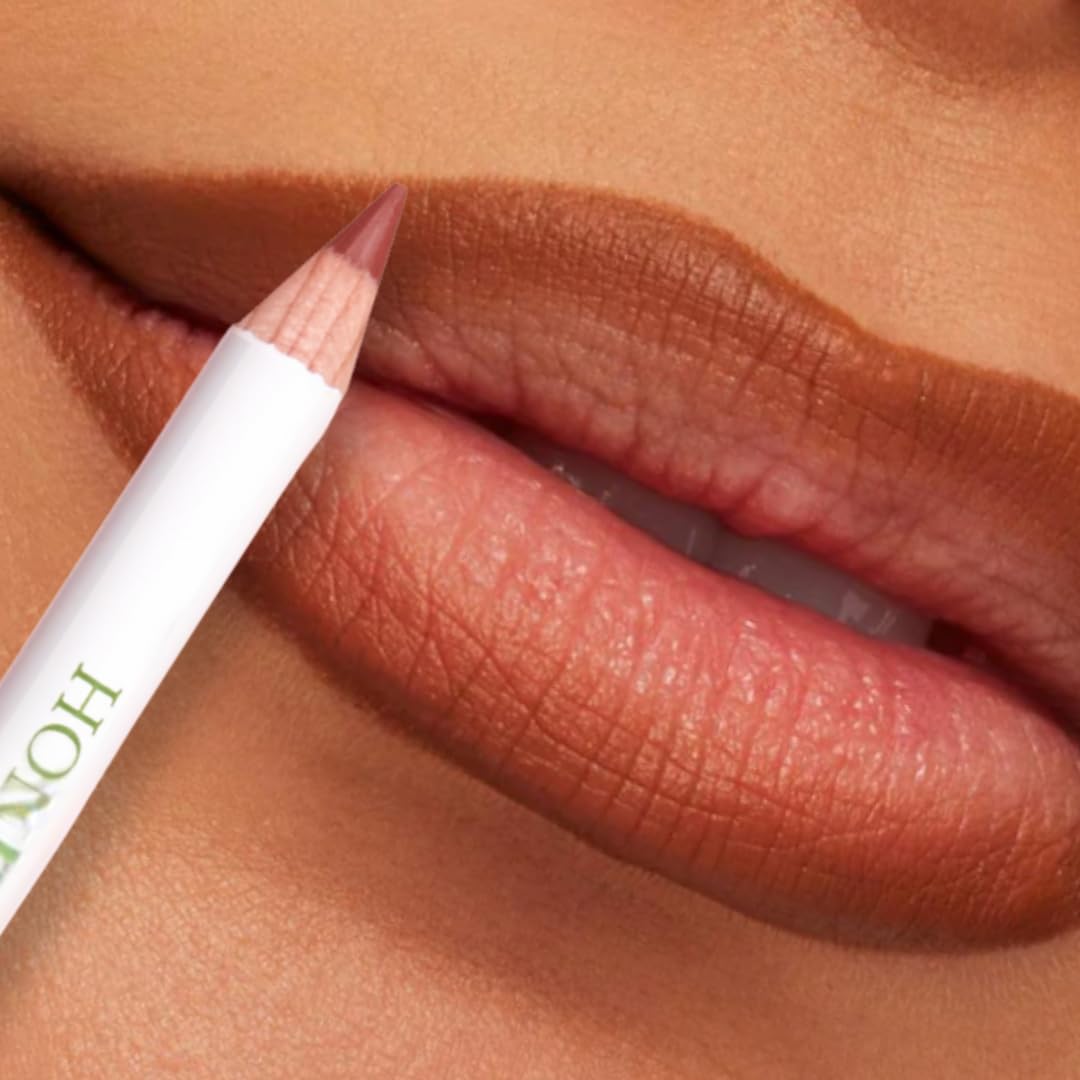 Honeybee Gardens Irresistible Lip Liner In Island Spice, Rosey Cinnamon Color, Long-Lasting, Gluten-Free, Vegan, 0.04 oz