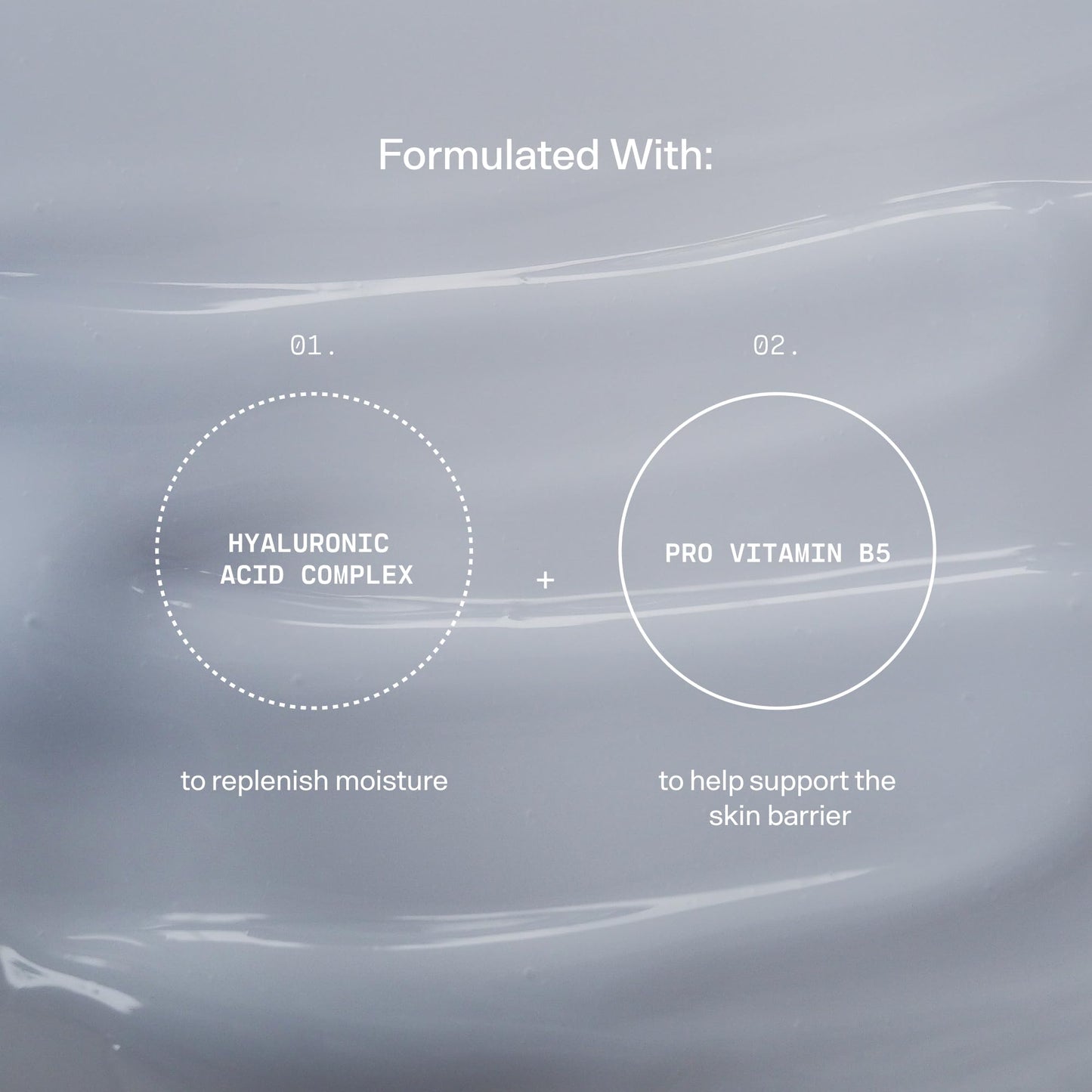 Versed Water Rush Intensive Hydrating Serum - Hyaluronic Acid Serums for Face with Vitamin B5 - Lightweight Face Serum for Dry Skin - Sensitive