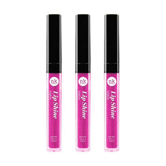 NICKA K NEW YORK Lipshine, Cosmetics, vibrant colors, bright colors, shining lips, lip shine, long lasting (AMZ255) Beauty & Personal Care NICKA K NEW YORK