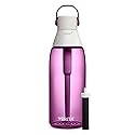 Brita Hard-Sided Plastic Premium Filtering Water Bottle, BPA-Free, Reusable, Replaces 300 Plastic Water Bottles, Filter Lasts 2 Months or 40 Gallons
