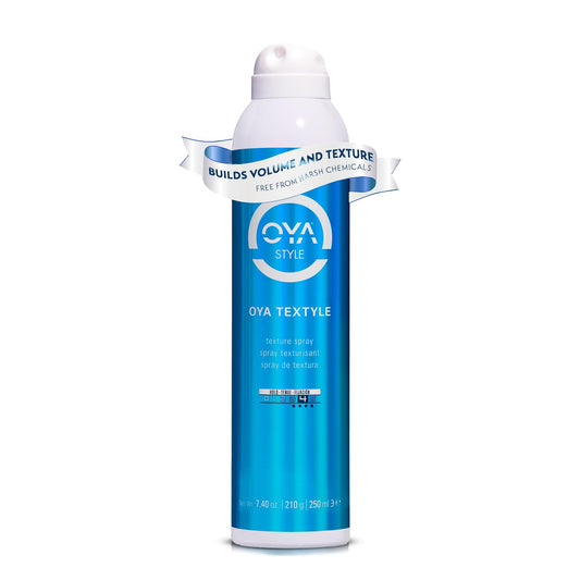 OYA TEXTYLE Hairspray for Women and Men - Extra Hold Hair Spray with Sea Kelp for Firm Hold, Root Lift, and Texture - Fine Mist Styling Spray