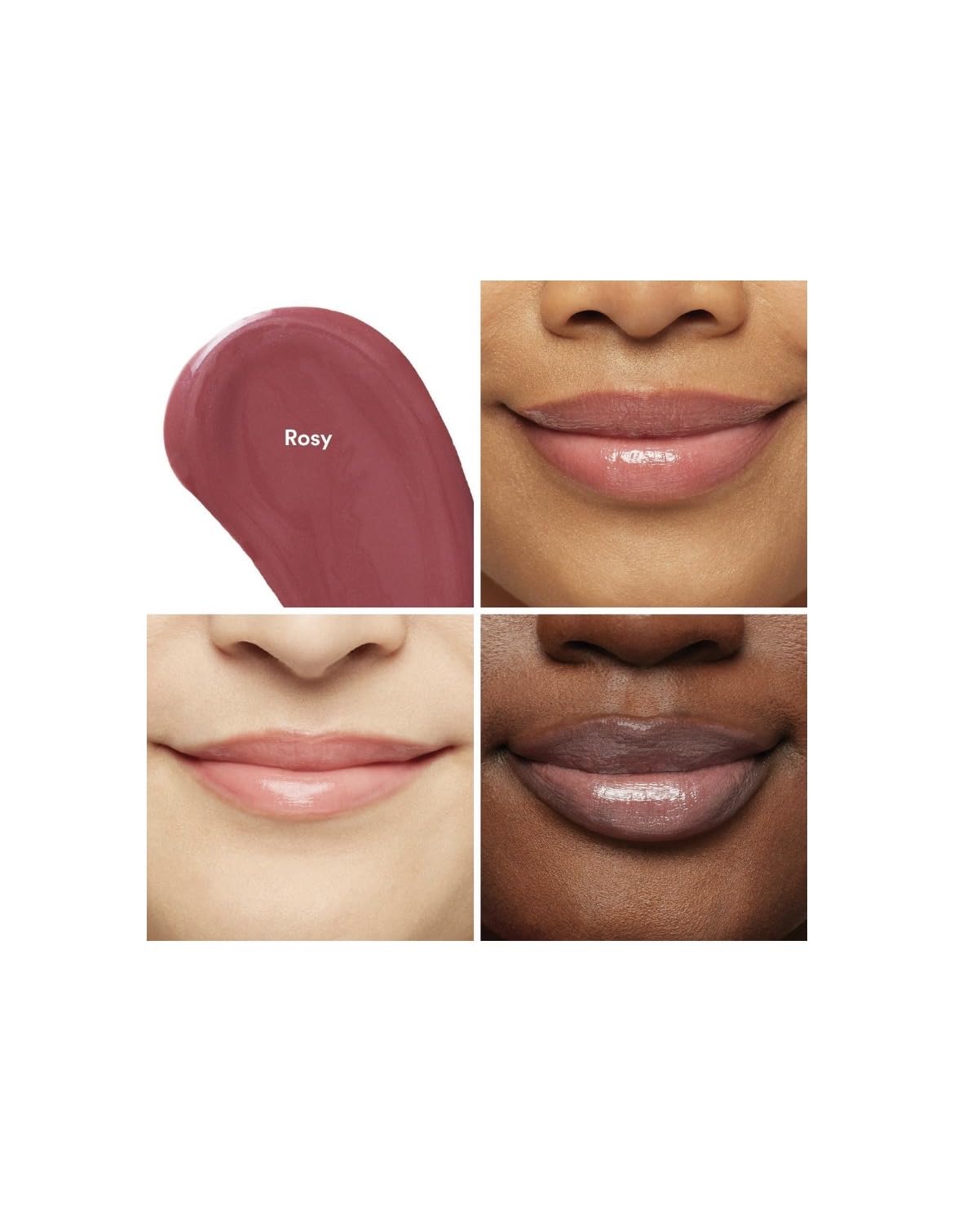 Ulta Beauty Shiny Sheer Lip Gloss ~ (rosy pink shimmer) Rosy