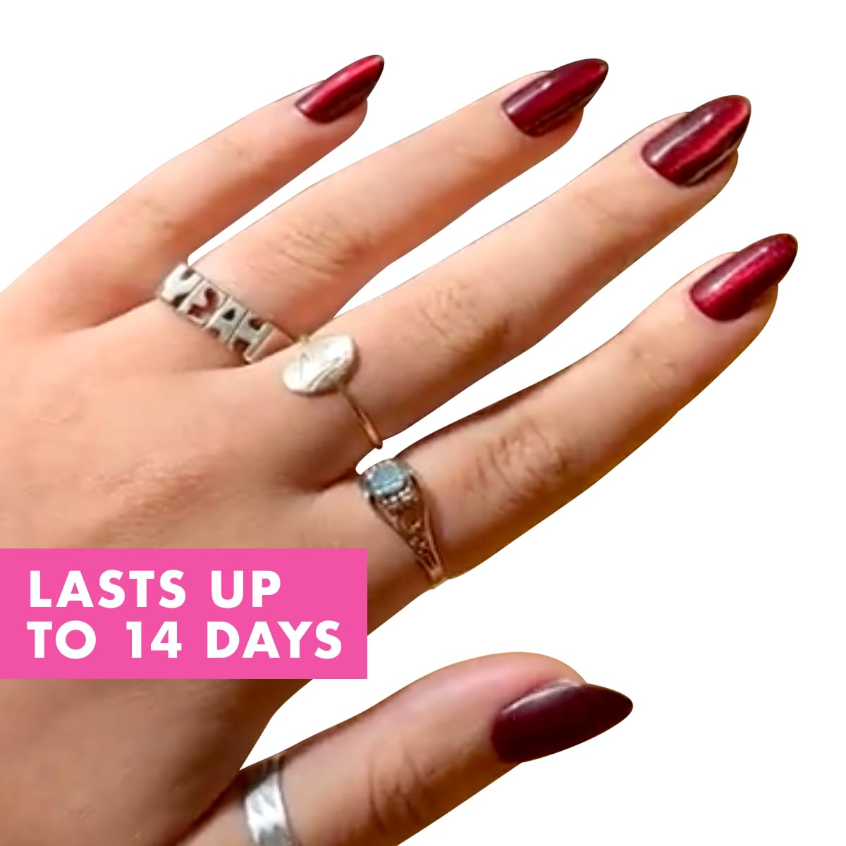 Olive & June Instant Mani Press-On Nails (Glue) | 42 Fake Nails, 21 Sizes | Non-Toxic, Long-Lasting Recycled Materials Realistic Look | Salon-Quality Beauty & Personal Care Olive & June