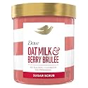 Dove Sugar Body Scrub Oat Milk & Berry Brulee For Women For Exfoliated & Hydrated skin 15 oz Beauty & Personal Care Dove
