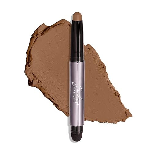 Julep Eyeshadow 101 Cream-to-Powder Waterproof Shadow Stick - Smoky Tawny Matte - Long-Lasting, Crease-Proof, Muted Brown Matte Eyeshadow