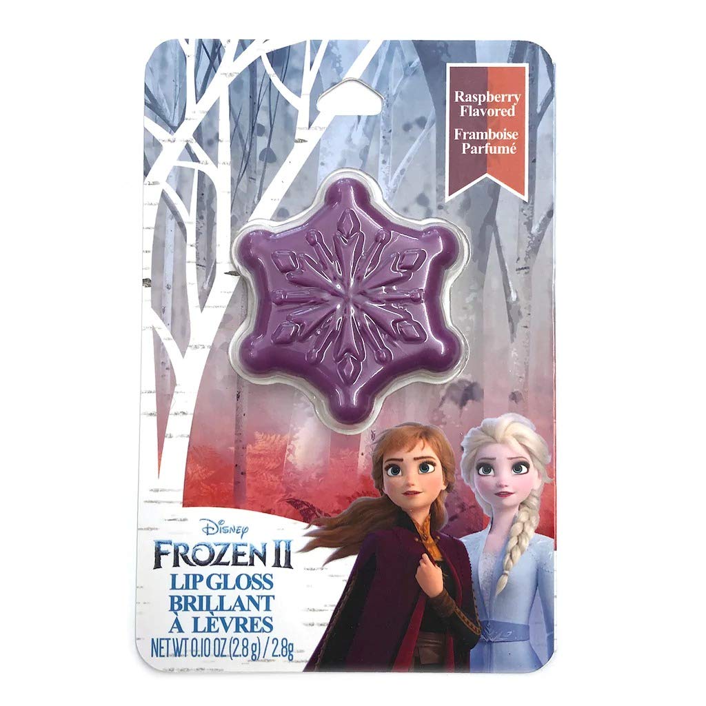 Disney Frozen 2 Anna & Elsa Raspberry Flavored Lip Gloss Compact Stocking Stuffer Party Favor Gift