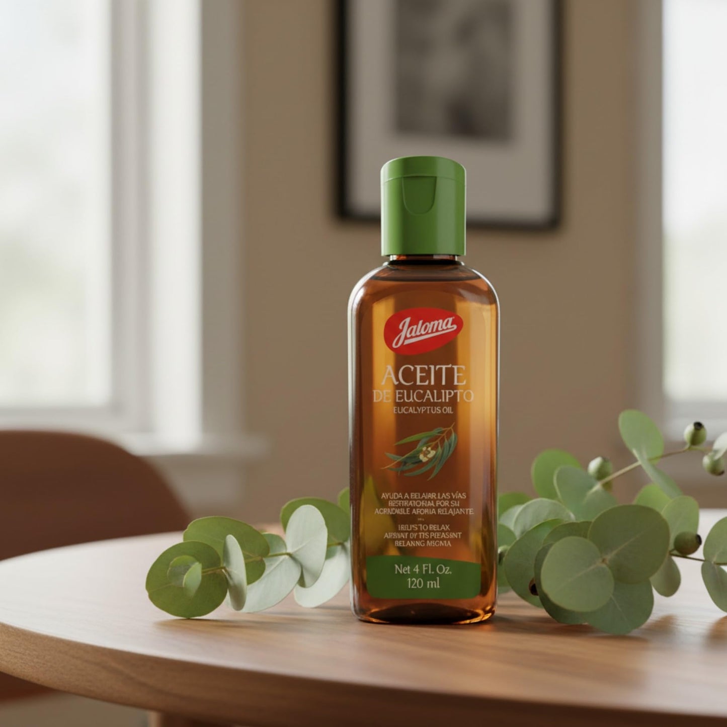 Jaloma Eucalyptus Oil, Moisturizing and Refreshing Skin Care Oil, 4FL Oz (Pack of 1)