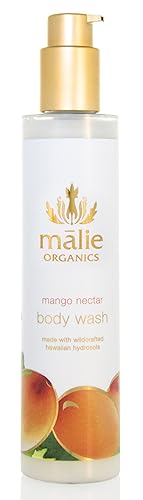 Malie Organics Body Wash - Mango Nectar, 8.25 fl oz (Pack of 1)