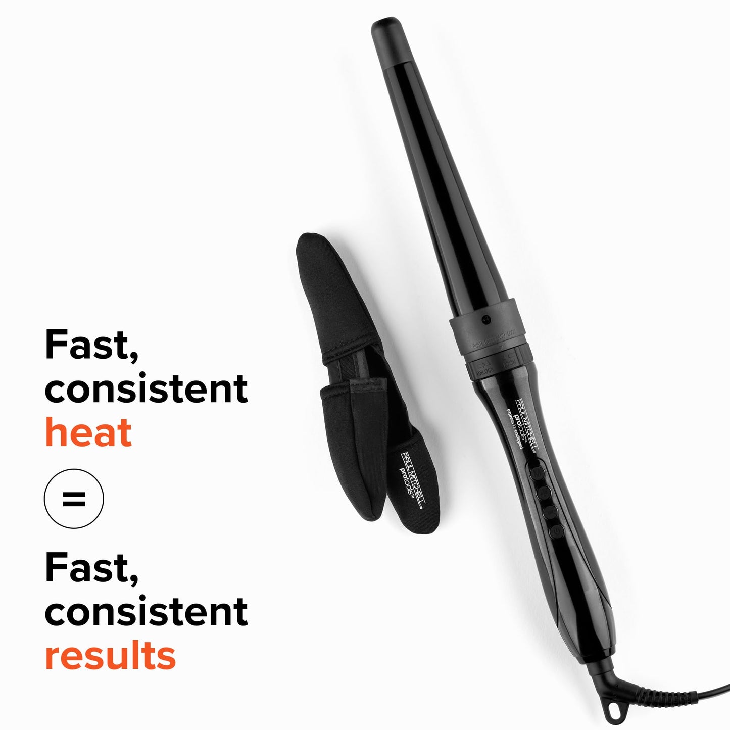 Paul Mitchell Pro Tools Express Ion Unclipped 3-in-1 Ceramic Interchangeable Curling Wand, 3 Barrels for Multiple Hairstyles