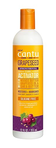 Cantu Shea Butter for Natural Hair Moisturizing Curl Activator Cream, 12 Ounce
