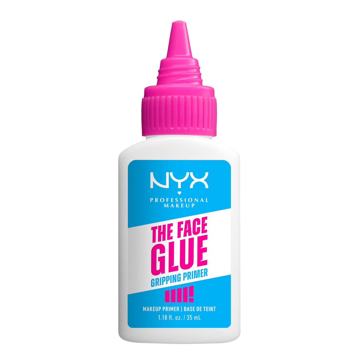 NYX PROFESSIONAL MAKEUP The Face Glue Gripping Primer, Hydrating Makeup Primer with Up To 24HR Wear, Vegan & Cruelty Free Beauty and Personal Care NYX PROFESSIONAL MAKEUP
