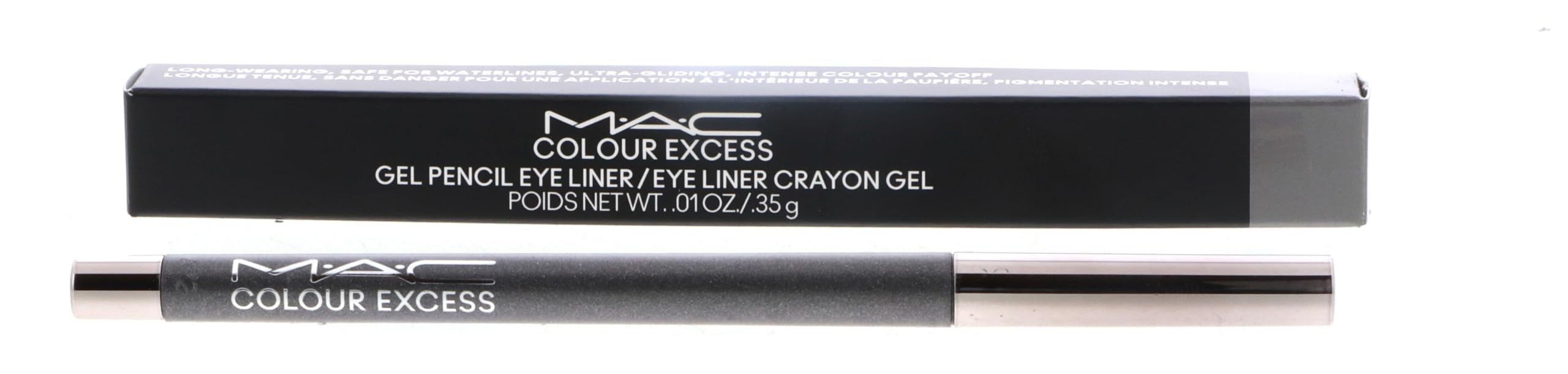 MAC Colour Excess Gel Pencil Eye Liner - Isn't It Iron-Ic? (Gunmetal ...