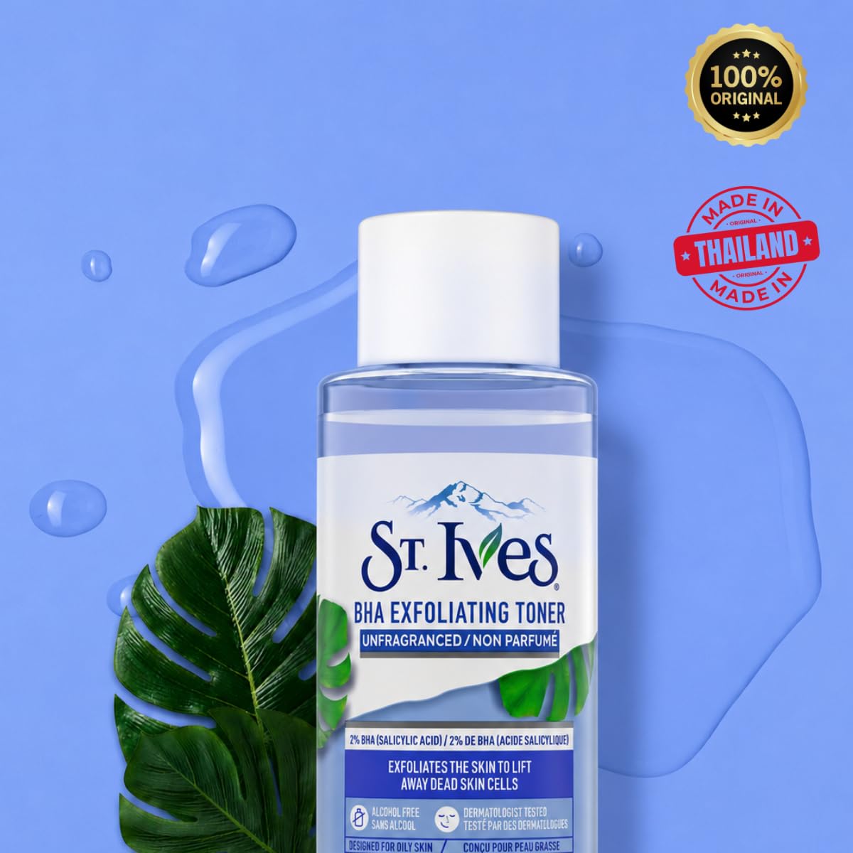 St Ives Fragrance Free Exfoliating Toner - 6.7 oz