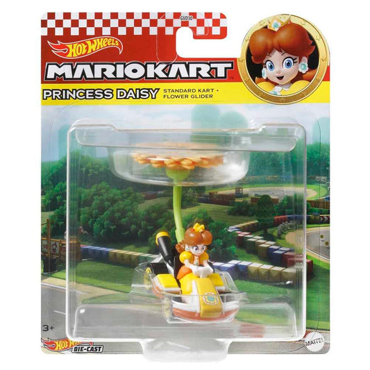 Hot Wheels Princess DasiyStandard Kart with Flower Glider