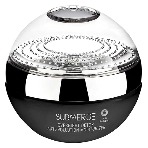 PÜR MINERALS Submerge Overnight Detox Anti-Pollution Moisturizer, Helps Restore Skin's Hydration, Helps Smooth Appearance of Blemishes, Charcoal, Aloe
