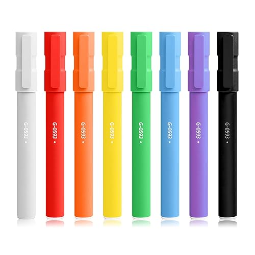 8 Pcs Glow in the Dark Face Body Paint,Blacklight Neon Face & Body Paints,Easily Cleanable Paint Set Neon Makeup Glow in the Dark Party Supplies A