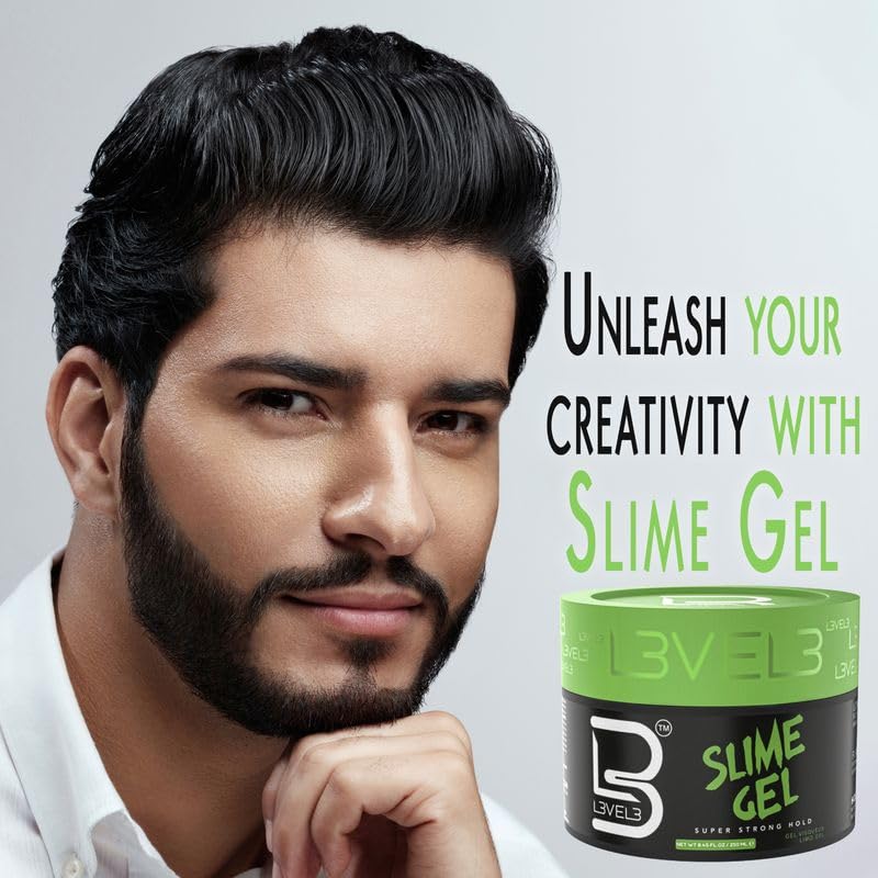 L3 - Level 3 Slime Gel - Firm Hold Hair Styling Gel
