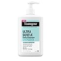 Neutrogena Ultra Gentle Foaming Facial Cleanser, Fragrance Free Hydrating Face Wash for Sensitive Skin, Daily Non Over Drying Makeup Remover