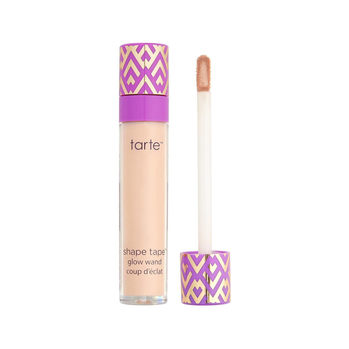 tarte shape tape glow wand - Sheer Liquid Highlighter with Mineral Pigments & Shea Butter for Hydrated Radiant Appearance, Vegan & Cruelty-Free, full